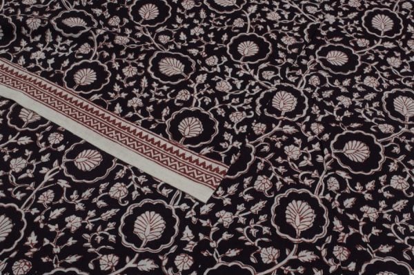 Pre-Cut 1.40m Bagh Premium Cotton Handblock Printed Fabric