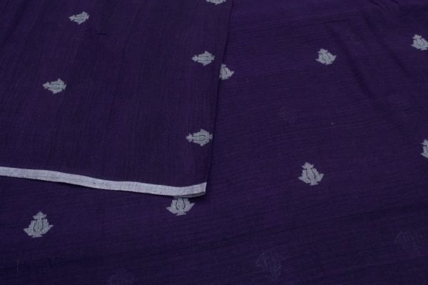 Pre-Cut 2.30m Authentic HandLoom Woven Design Flowy Soft Cotton Fabric