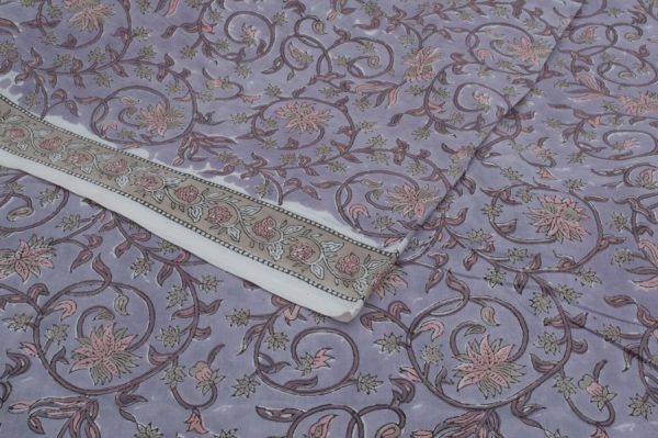 Pure Soft Cotton HandBlock Printed Fabric