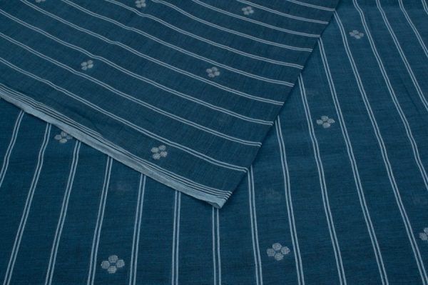 Authentic HandLoom Woven Design Flowy Soft Cotton Fabric