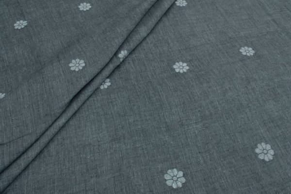 Pre-Cut 2m Authentic HandLoom Woven Design Flowy Soft Cotton Fabric