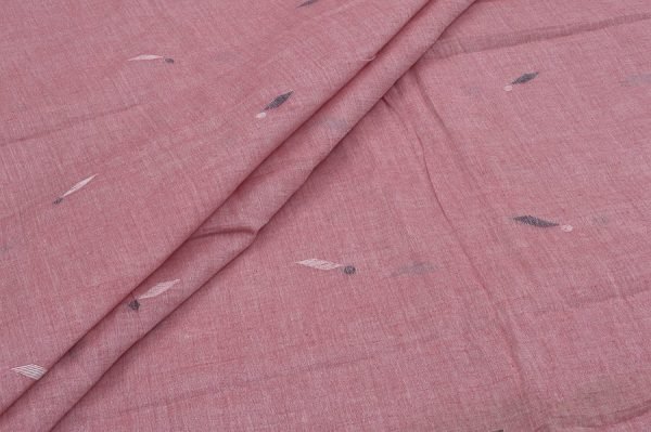 Pre-Cut 2.20m Authentic HandLoom Woven Design Flowy Soft Cotton Fabric