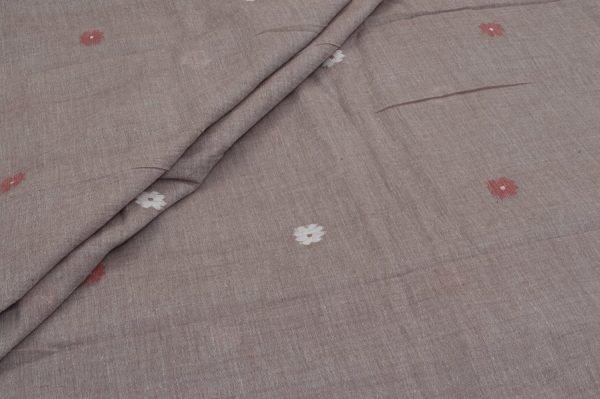 Pre-Cut 2.20m Authentic HandLoom Woven Design Flowy Soft Cotton Fabric