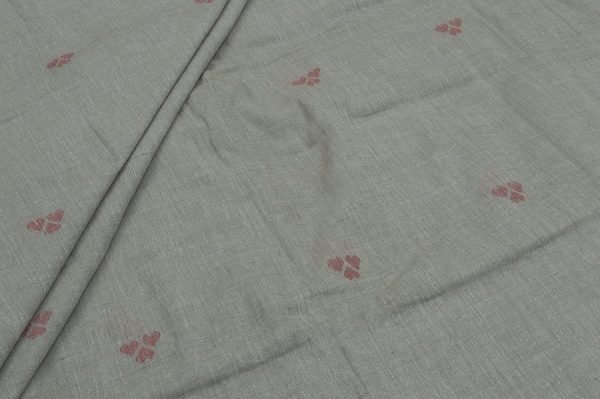 Authentic HandLoom Woven Design Flowy Soft Cotton Fabric
