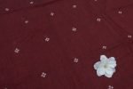 Authentic HandLoom Woven Design Flowy Soft Cotton Fabric - Image 2