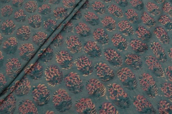 Pure Soft Cotton HandBlock Printed Fabric