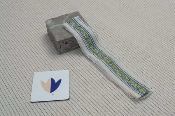 2.5mtr Border - Authentic HandBlock Printed Pure Soft Cotton Fabric