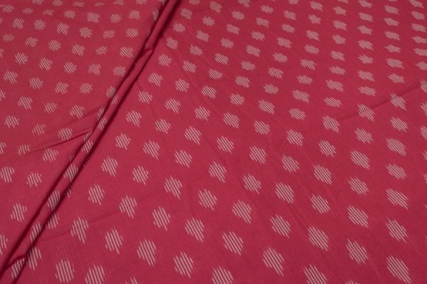 Pre-Cut 1.10m Mercerised Ikkat Soft Pure Cotton Fabric