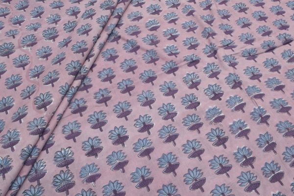 Pre-Cut 2.30m Pure Soft Cotton HandBlock Printed Fabric