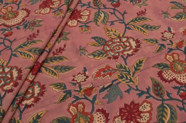 Pure Soft Cotton HandBlock Printed Fabric