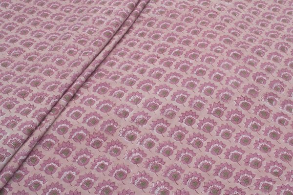 Pre-Cut 0.60m Pure Soft Cotton HandBlock Printed Fabric