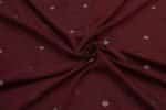 Authentic HandLoom Woven Design Flowy Soft Cotton Fabric - Image 3