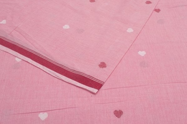 Authentic HandLoom Woven Design Flowy Soft Cotton Fabric