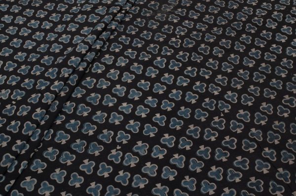 Pre-Cut 0.60m Ajrakh Pure Soft Cotton HandCrafted Fabric