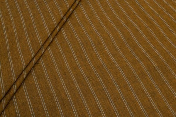 Pre-Cut 1.30m Authentic HandLoom Woven Stripes Flowy Soft Cotton Fabric