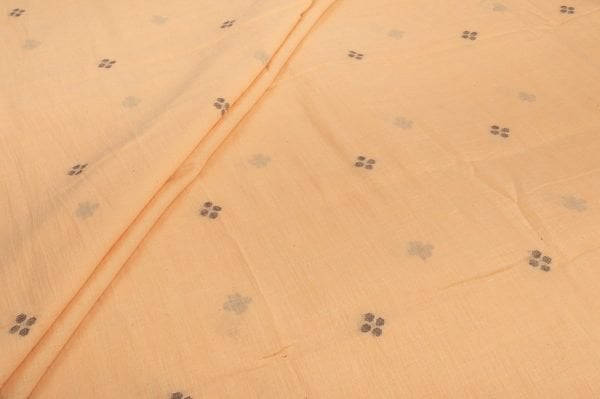 Pre-Cut 2.20m Authentic HandLoom Woven Design Flowy Soft Cotton Fabric
