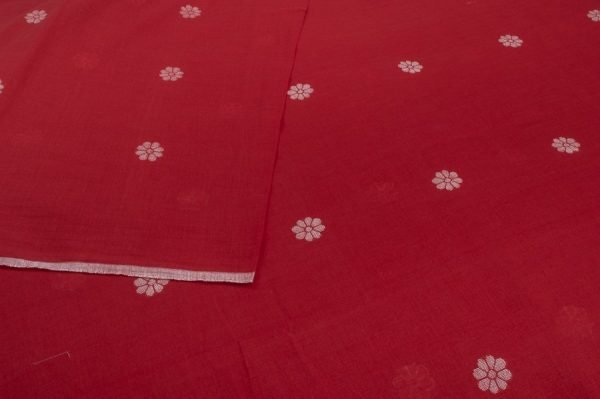 Pre-Cut 0.90m Authentic HandLoom Woven Design Flowy Soft Cotton Fabric