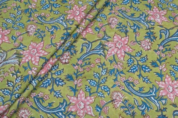Pre-Cut 1.50m Pure Soft Cotton HandBlock Printed Fabric