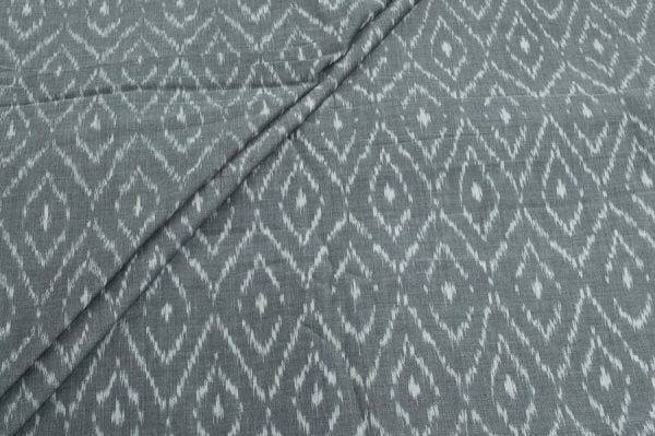 Pre-Cut 1.10m Mercerised Ikkat Soft Pure Cotton Fabric