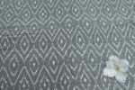 Mercerised Ikkat Soft Pure Cotton Fabric - Image 2