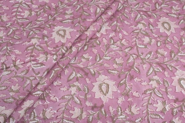 Pre-Cut 1.60m Pure Soft Cotton HandBlock Printed Fabric