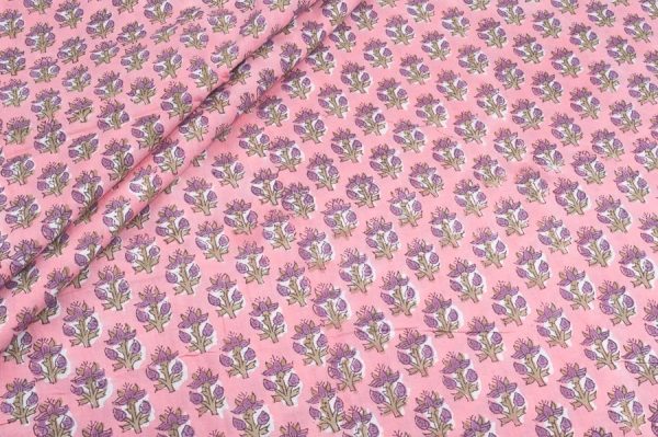 Pre-Cut 1.15m Pure Soft Cotton HandBlock Printed Fabric