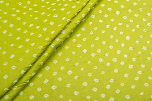 Bandhani Tie Dye 100% Pure Soft Cotton Satin Finish Fabric
