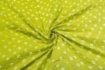 Bandhani Tie Dye 100% Pure Soft Cotton Satin Finish Fabric - Image 3