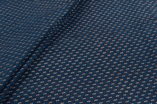 Pre-Cut 1.15m Ajrakh Pure Soft Cotton HandCrafted Fabric