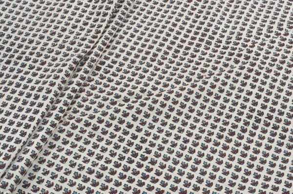 Ajrakh Pure Soft Cotton HandCrafted Fabric
