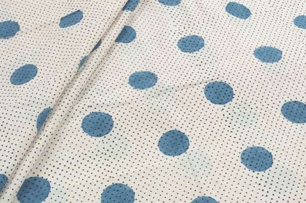 Pre-Cut 0.60m Ajrakh Pure Soft Cotton HandCrafted Fabric