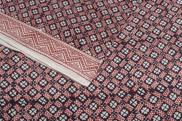 Bagh Premium Cotton Handblock Printed Fabric