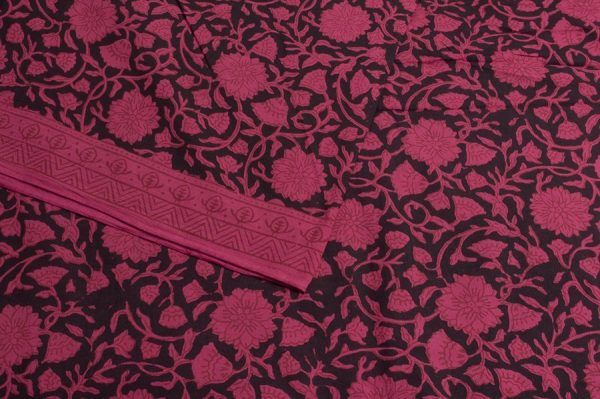 Bagh Premium Cotton Handblock Printed Fabric