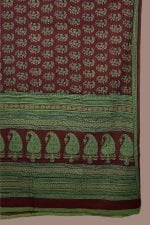 Bagh HandBlock Printed Pure Soft Cotton Dupatta - Image 2