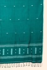 Authentic Handloom Woven Pure Soft Cotton Dupatta - Image 2