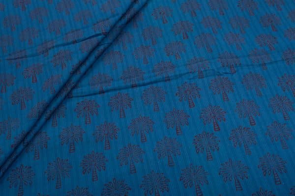 Bagh Premium Cotton Handblock Printed Fabric