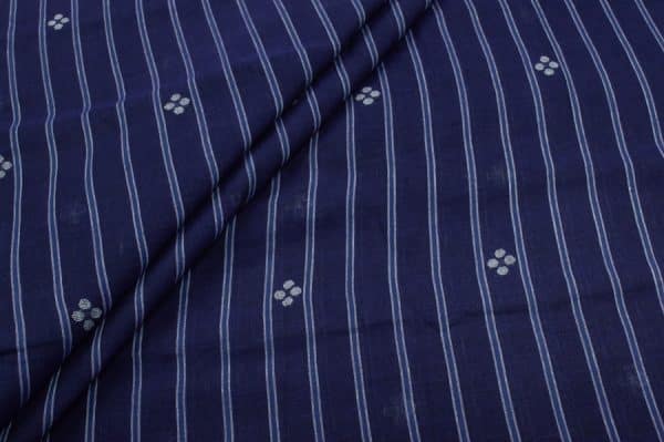 Authentic HandLoom Woven Design Flowy Soft Cotton Fabric