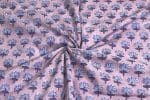 Pre-Cut 1.40m Pure Soft Cotton HandBlock Printed Fabric - Image 3