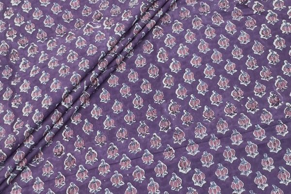 Pre-Cut 2.30m Pure Soft Cotton HandBlock Printed Fabric