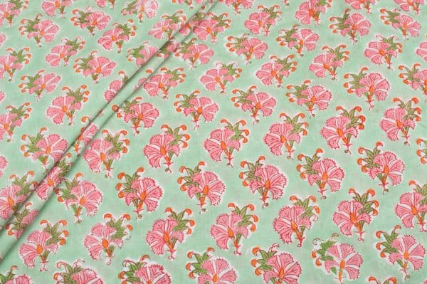Pre-Cut 1.40m Pure Soft Cotton HandBlock Printed Fabric