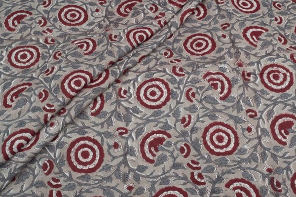 Pre-Cut 2.20m Pure Soft Cotton HandBlock Printed Fabric