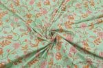 Pre-Cut 0.90m Pure Soft Cotton HandBlock Printed Fabric - Image 3