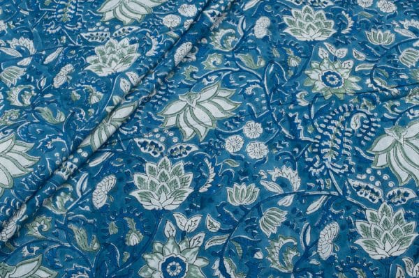 Pre-Cut 2m Pure Soft Cotton HandBlock Printed Fabric