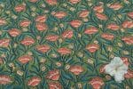 Pre-Cut 1.55m Pure Soft Cotton HandBlock Printed Fabric - Image 2