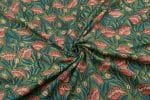 Pre-Cut 1.55m Pure Soft Cotton HandBlock Printed Fabric - Image 3