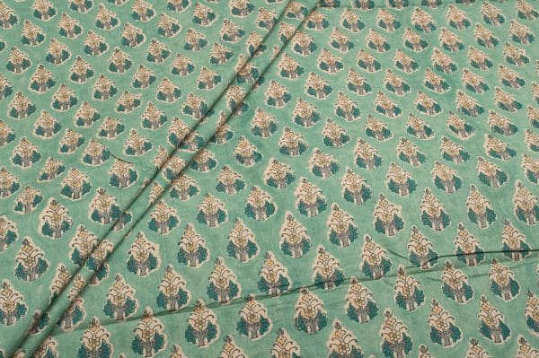 Pre-Cut 1.60m Pure Soft Cotton HandBlock Printed Fabric
