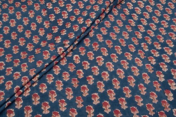 Pre-Cut 2.20m Pure Soft Cotton HandBlock Printed Fabric