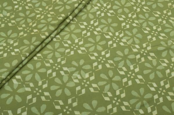 Pre-Cut 1.60m Pure Cotton Bagru Handblock Printed Fabric