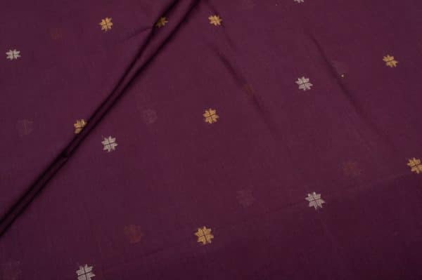 Authentic HandLoom Woven Design Flowy Soft Cotton Fabric