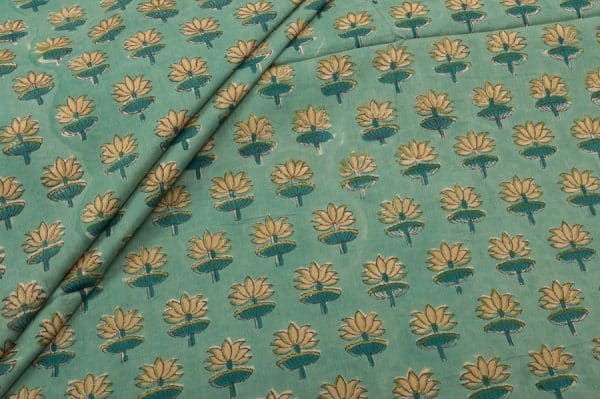 Pre-Cut 1.70m Pure Soft Cotton HandBlock Printed Fabric